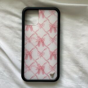 ballet bow wildflower iphone 11 phone case